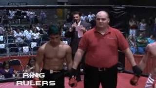 RING RULERS MMA Gilbert Moore vs Brandon Myer [upl. by Werby611]