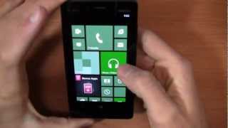 Nokia Lumia 810 Review Part 1 [upl. by Ienttirb338]