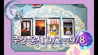 타로토크 9월 주간 타로 운세 92  98 [upl. by Ecniuq327]