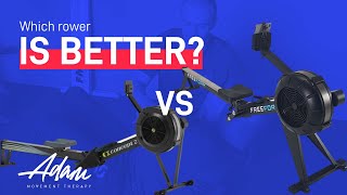 Best Rowing Machine Concept 2 Vs Freeform R2000 [upl. by Mohandas304]