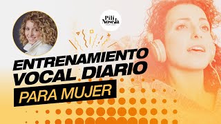 10 minutos de entrenamiento vocal  MUJERES [upl. by Nalon]