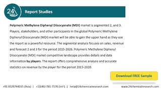 Polymeric Methylene Diphenyl Diisocyanate MDI Market Insights and Forecast to 2026 [upl. by Izaak]