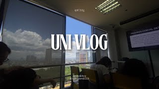 ust uni vlog s1ep13 🌤️ productive days in an ab comm life 📽️ [upl. by Eneluqcaj868]