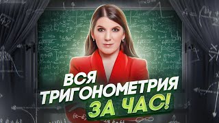 Вся тригонометрия за час  12 задание с нуля до ЕГЭ [upl. by Myca555]