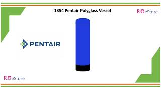 1354 Pentair FRP Polyglass Vessel [upl. by Akinhoj]