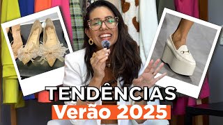 PRINCIPAIS TENDÊNCIAS VERÃO 2025  Estilos Bolsas Acessórios Calçados e Materiais [upl. by Gagne]