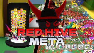 🔥 RED HIVE META 2024 🔥  🍯 BEE SWARM SIMULATOR 🐝 [upl. by Namyw]