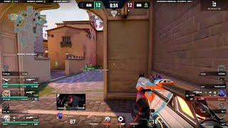 M80 Zander INSANE 1v4 Clutch In Overtime vs Galorys  VCT Ascension Americas 2024 [upl. by Yorick]