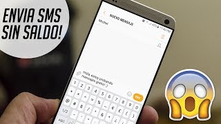 COMO ENVIAR MENSAJES DE TEXTO GRATIS SIN SALDO DESDE TU TELÉFONO 2017 [upl. by Zilef830]