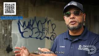 A look at Nuisance Abatements Graffiti Removal team [upl. by Anitserp]