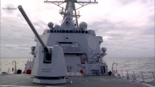 Guided Missile Destroyer USS Spruance DDG111 [upl. by Nivrem]