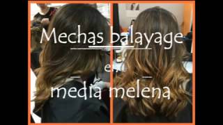 Mechas balayage en media melena [upl. by Erodasi959]