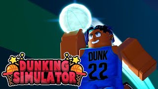 Dunking simulator Roblox [upl. by Murielle]