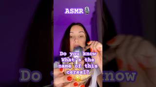 ASMR CEREAL LOVER HERE 🙋🏻‍♀️ asmreating doughdash asmrcommunity crunchy crunchysounds [upl. by Datnow624]