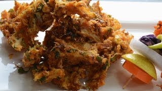 Cabbage Pakoda  By Vahchef  vahrehvahcom [upl. by Atinihs527]