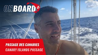 Passage des Canaries pour Giancarlo Pedote  Vendée Globe 2024 [upl. by Enahpad]