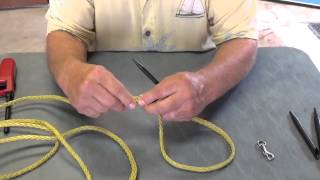 How to use a Fid with Braided Rope [upl. by Gothard]