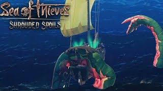 Sea of Thieves Shrouded Spoils  Improved KRAKEN Boss Fight  Singleplayer [upl. by Atews]