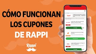 Cómo Funcionan los Cupones o Códigos Descuento de Rappi  Úsalos y come Gratis [upl. by Ystap]