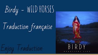 Birdy  Wild Horses traduction fançaise [upl. by Lenoil968]