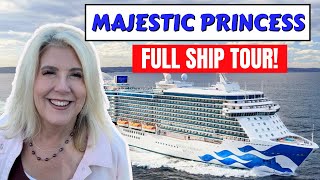 Majestic Princess Full Cruise Ship Tour [upl. by Aeet]