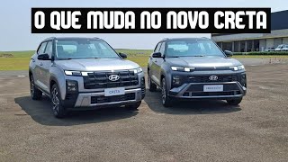 HYUNDAI CRETA 2025 NOVO DESIGN NOVO MOTOR TURBO E MAIS [upl. by Nerin748]