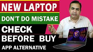 Dont Do Mistake Laptop Buying Guide  FREE Software Apps Photo Video Editing Ms Office Alternative [upl. by Cordova]