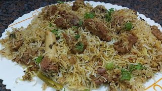 Hyderabadi mutton biryani  mutton biryani  Zafrani biryani  mutton dum biryani [upl. by Gnod389]