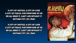 R kelly  Gotham City official video lyrics [upl. by Pardew]