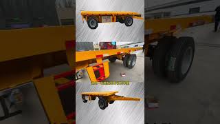 shipping container chassis for saletri axle trailer [upl. by Aydan]