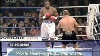 Lennox Lewis vs Francois Botha [upl. by Corabella]