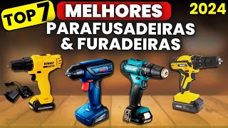 Qual a MELHOR PARAFUSADEIRA e FURADEIRA 2024 Top 7 Melhores Parafusadeiras Furadeiras para Comprar [upl. by Anilah970]