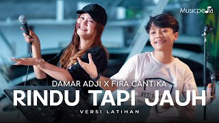 DAMAR ADJI X FIRA CANTIKA  RINDU TAPI JAUH OFFICIAL LIVE MUSIC [upl. by Oleic]