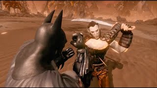 Ras al Ghul Boss Fight Hard Mode and No Damage Taken  Batman Return to Arkham City [upl. by Maridel68]