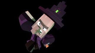 Witch Encounter Minecraft animation Slamacow parody stopmotion Lego [upl. by Publia]