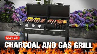 Get Better Flavor from Your Gas Charcoal Combo Grill Now l KEYO [upl. by Corso521]