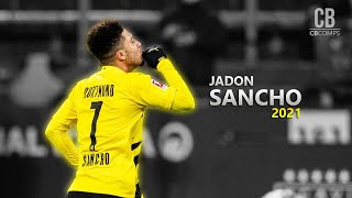 Jadon Sancho 2021  Sublime Dribbling Skills Goals amp Assists  Welcome To Manchester United HD [upl. by Jorry182]