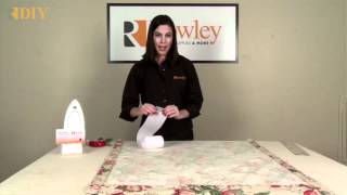 Making Drapery panels with Buckram Header New DIY Rowley Products at Home Fashions Ump4 [upl. by Nylirehc182]