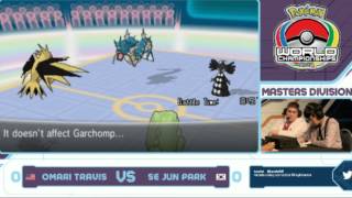 Pokemon World Championship 2014  Se Jun Park vs Omari Travis 1st  BASED GOD PACHIRISU [upl. by Jovia295]