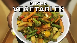 How to Make Sauteed Mixed Vegetables  Winnfreys Kitchen [upl. by Lindsay]