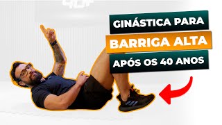 EXERCÍCIO FÁCIL PARA ESTÔMAGO ALTO  Ginástica para Barriga Alta I Zanon Macedo [upl. by Crichton]