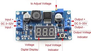 XL6009 DC Boost Adjustable Step Up Down Converter Module [upl. by Tarrsus]