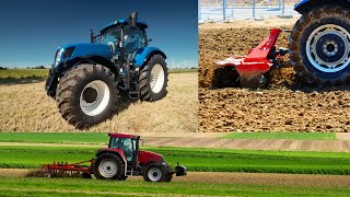 Tractor Operating in the Field – Modern Agriculture [upl. by Eat565]