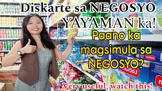 Paano magsimula sa negosyo  Sari sari store business USEFUL TIPS [upl. by Eillam]