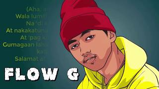 Nandyan Agad Ako Lyrics By Flow g [upl. by Leumek]