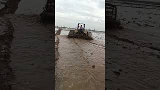 puddling for paddy villagevlog farming farmerslife [upl. by Ykcir323]