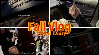 VLOGTOBER  preparing for fall 🍁 shopping smelling candles amp more  Mya Rè [upl. by Noach]