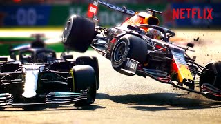 The Most Cinematic Moments in F1 Drive To Survive S4  Netflix [upl. by Laith556]