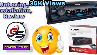 DSX A410BT Sony Bluetooth Digital Mp3 Player Unboxing Reviews and Installation [upl. by Idnew]