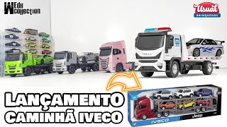 NOVOS CAMINHÕES IVECO Deixei uma dica para marca Usual Brinquedos e eles fizeram [upl. by Notselrahc]